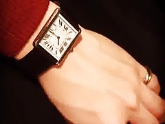 Cartier Tank on Wrist