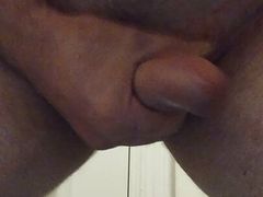 Jerking and Cumshot straight guy on the front of camera