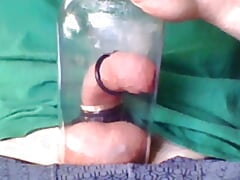 Cock and Balls Vacuum Pumping With Cockrings