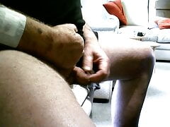 Granddad Playing with his cock and bum