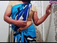 Sissy Navel Play Saree