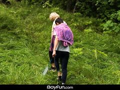 Boyfun -  Twink Elio Pjatteryd Bareback Fucks Tony Keit After Outdoor Fun