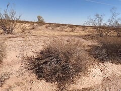 Fountains of piss while working in the desert