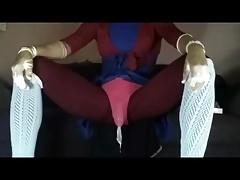 Crossdresser Zaya Cumshot comp (alternate angle)