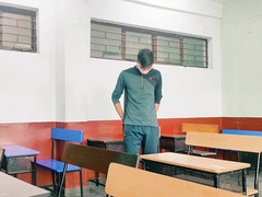 Bum Chum school dude masterbate in classroom fuck-a-thon backside