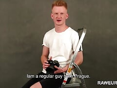 Photographer fucks horny ginger at RAWeuro