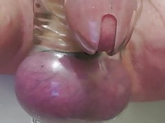 30 minutes of electro chastity no cum denial