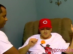 Black amateur craves for hard white cock deep in his ass