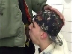 Daddy's Piss Drinking Twink in the Locker Room