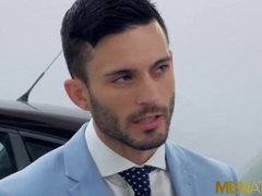 MENATPLAY Hairy man Andy Starlet Rectal Bred By Suited Homosexual Diego Reyes