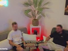 Hetero Divorcee Turkish Uber Driver Pounds the Nosey Delivery Lad for the First-ever Time