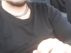 Biggest cumshot in car