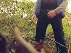 He Cums on My Stockings 4