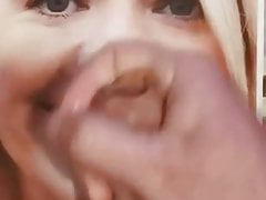 Holly Willoughby cum tribute 152 Cumtribute