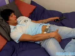 Clark Fox has messy hair and a perfect dick as well