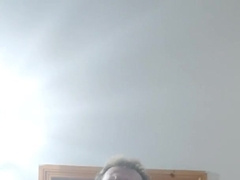 Pulling my Tastey Jizz-Shotgun up and down Making it Larger around 7 Inch