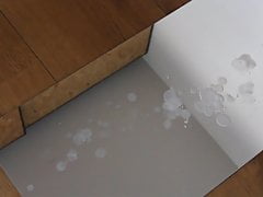 cumshot on mirror