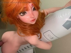 Small Dick Cumming on Doll