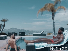 Hunk Papi Suave takes anal BBC from muscular DAngelo Jackson