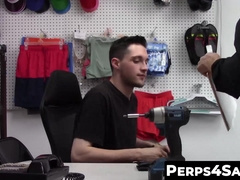 Perps4Sale.com - Sexy criminals butt hole fingered and fucked by Inspector