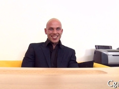 Wild Homo Intercourse with Wolf-eyed Hunk