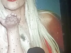 Pornstar Bridgette b Cum shower & Spit Tribute