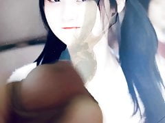 C-pop Girl Cumtribute#1