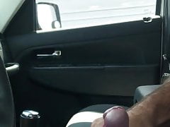 Female trucker flash.