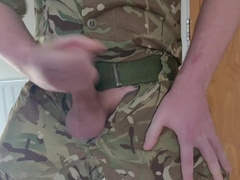 Deep-Throating a STRUNG UP SOLDIER Pipe - Switch Roles POINT OF VIEW Blow-Job