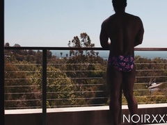 Wild Adrian Hart and two other black dudes had fun penetrating each other