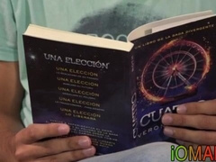 Hot twink wears seductive jockstrap during bareback pounding