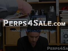 Attractive hunk cop and short twink thief erotic fucking 2