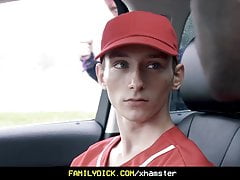 Horny Stepdad Fucks His Twink Stepson After Baseball Practic