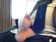 29 Suited older gay jerks off 3