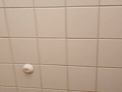Peeing in public toilet