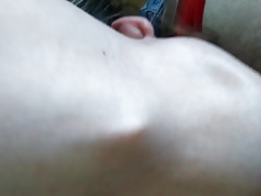 Sissy girl takes some light throatfuck