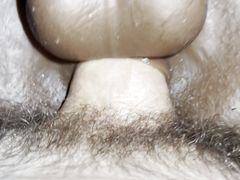 POV micro cock in balls deep