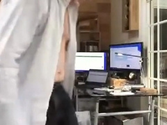 Gigantic Dicked Step daddy Wanking 009
