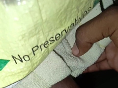 Huge black spear for chick