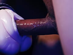 Close up ASMR toy pussy play