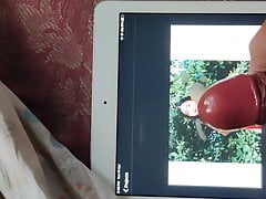 Cum tribute to sexy ass neighbours
