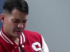 Falcon Studios - Hot Football Player Fucks His Way Onto Coach's Team