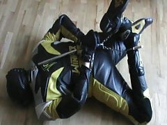 Yellow and Black - hogcuffed bikerslave