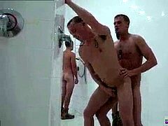 youthfull folks taking group shower videos queer The Hazing, The Showering