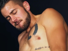 Upside down blowjob for the male slave in advance to anal sex