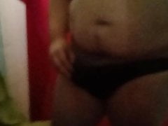 jizzing the mirror