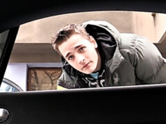 Skinny guy with a shapely ass fucked on all fours