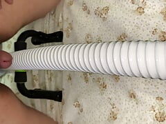 Small Penis Humping And Cumming On A Vacuum Cleaner Hose