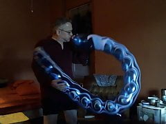 Old Tilly Long Bumpy Balloon JO, Cum - Retro - Balloonbanger