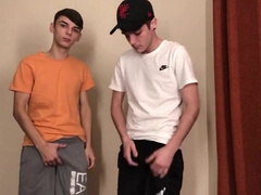 British Twink's Webcam Blowjob